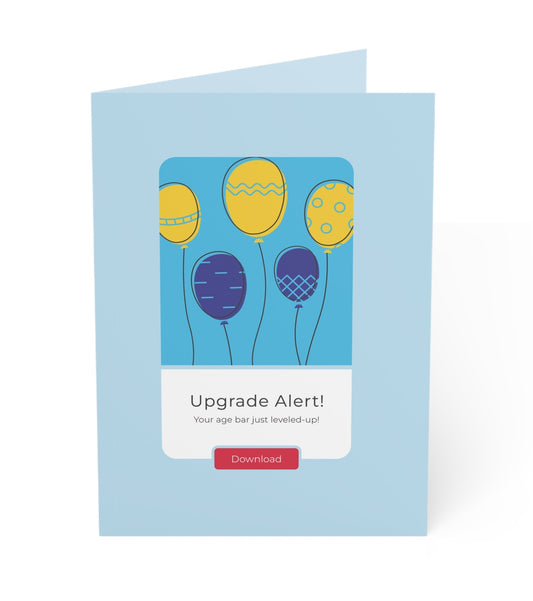 Happy Birthday – Greeting Card (Upgrade Alert!)