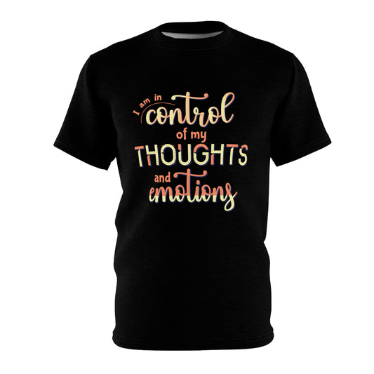 Unisex 'I am in control of my thoughts & emotions' T-shirt