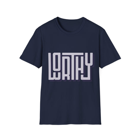 Unisex 'I am worthy' Softstyle T-Shirt