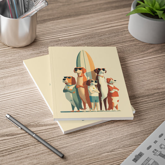 Coastal Doggos: Notebook (A5)